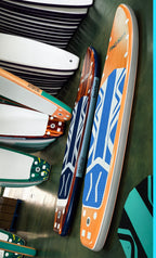 SeavibeX Stand Up Paddle Board, Unlock Double Joy: Family Fun & Yoga Stretch!