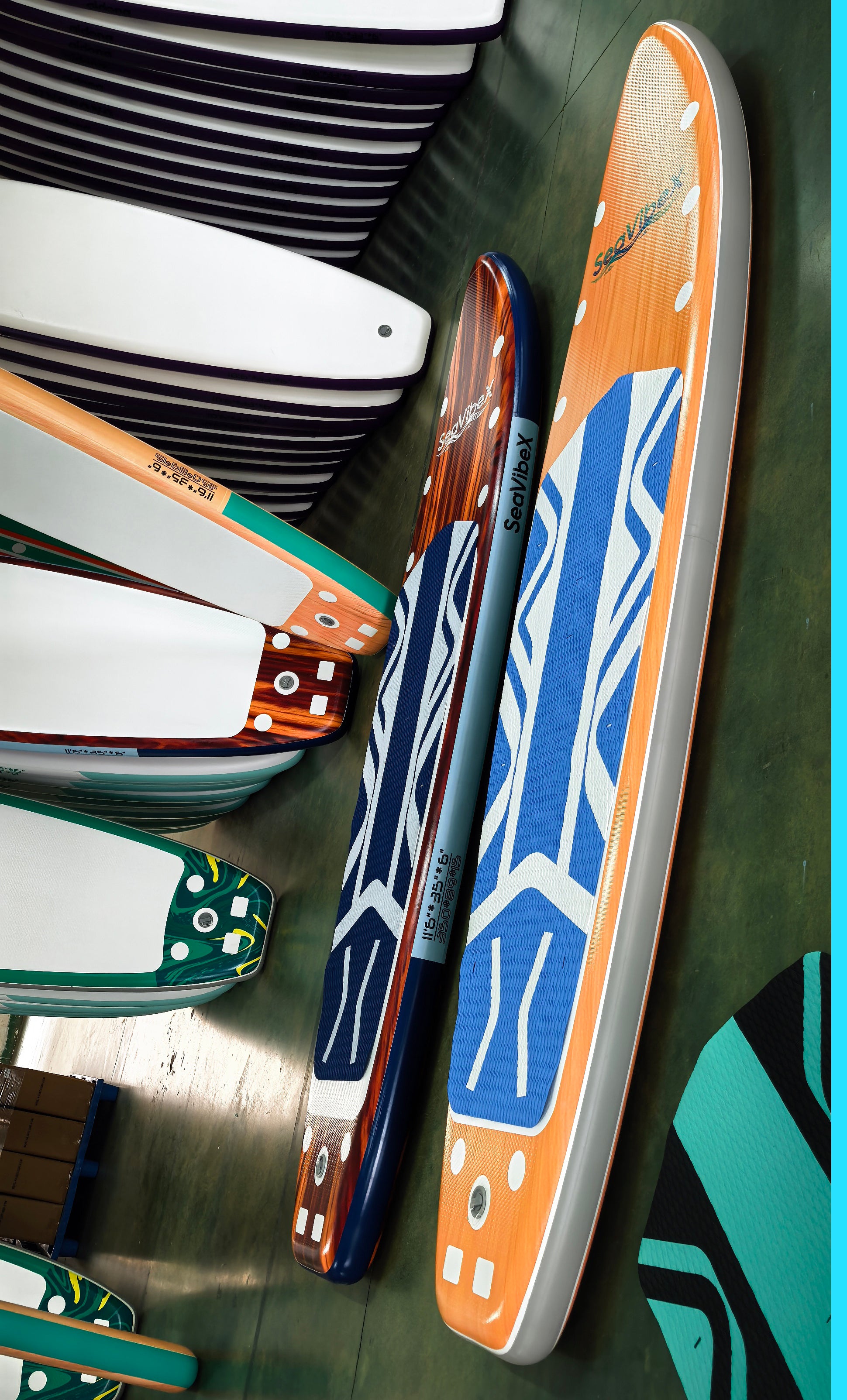 SeavibeX Stand Up Paddle Board, Unlock Double Joy: Family Fun & Yoga Stretch!